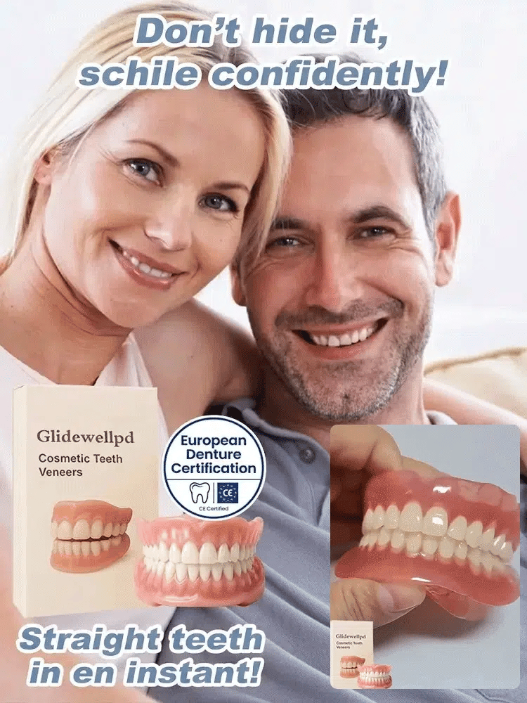 Ends Today: 76% OFF! 🦷[Epic Upgrade] Premium Full Cover Dentures🦷