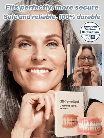 Ends Today: 76% OFF! 🦷[Epic Upgrade] Premium Full Cover Dentures🦷