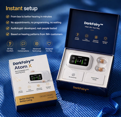 🔥 Today Only! DarkFairy™ Atom X Smart Hearing Aids — Hear Clearly, Feel Confident Again 💖