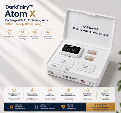 🔥 Final 1 Hours : DarkFairy™ Atom X Smart Hearing Aids — Hear Clearly, Feel Confident Again 💖