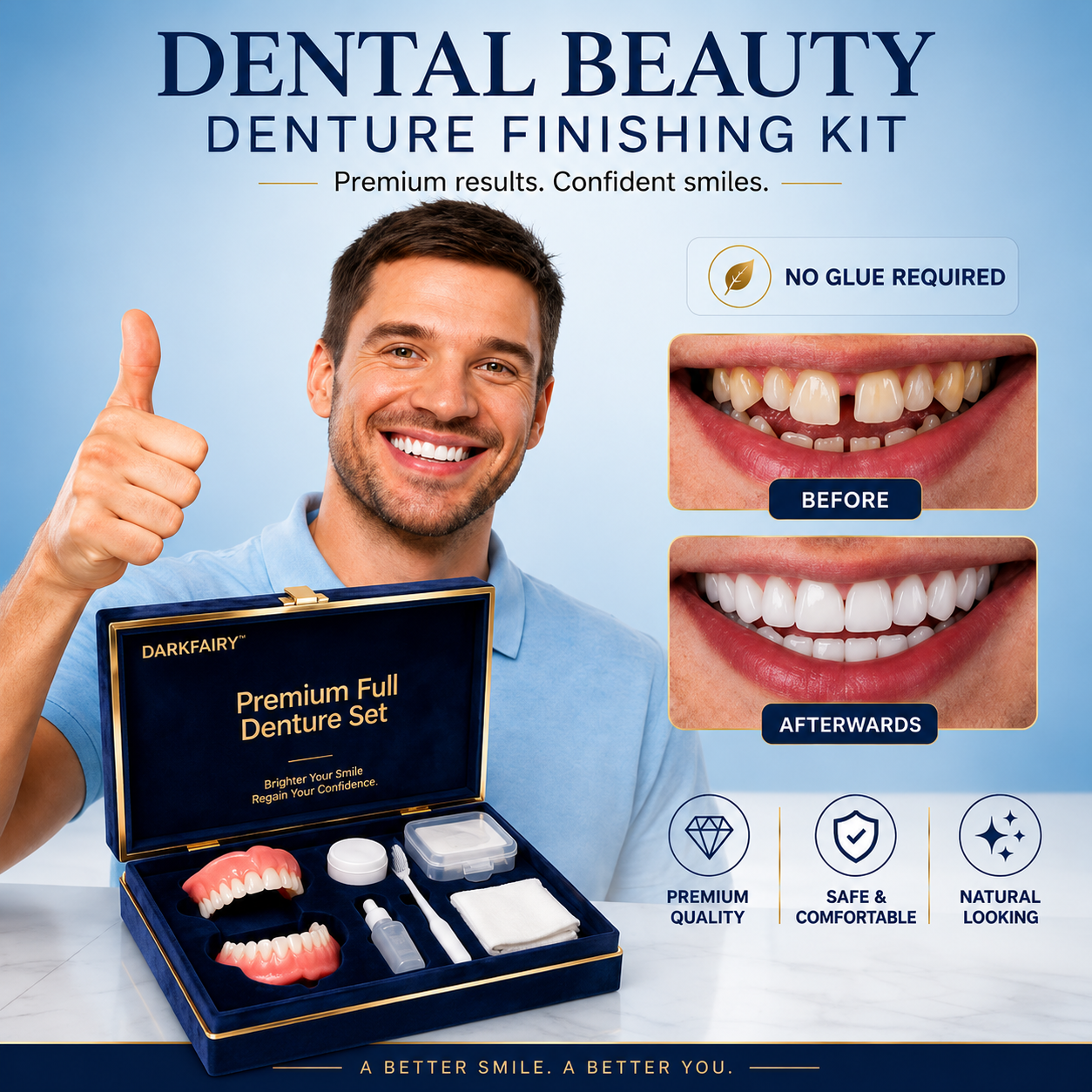 🌎🏆Ends Today: 78% OFF! 🏆2026 Bestselling Product🦷 Fit for a Fresh Smile, Say Goodbye to Wearing Discomfort!
